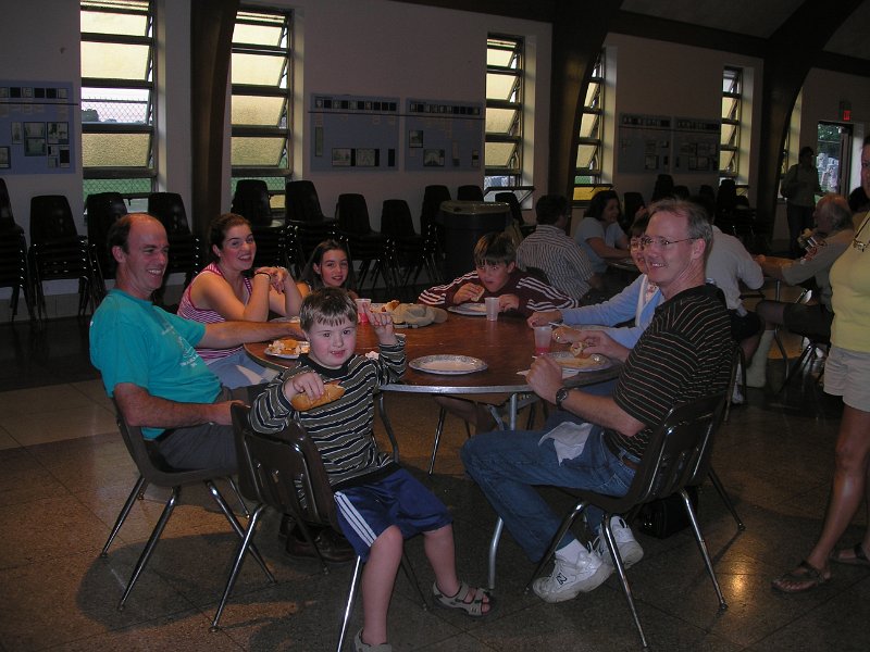 Hot dog dinner-Ricket's Glen camping trip 012.jpg